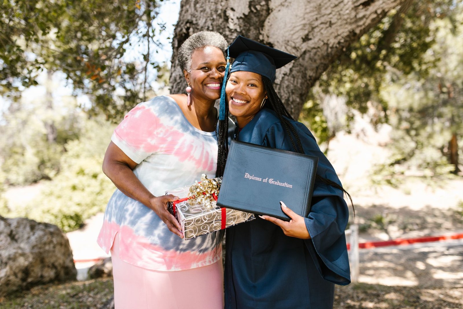 Graduate whose education was supported by the Fry Scholarship for surviving spouses and children